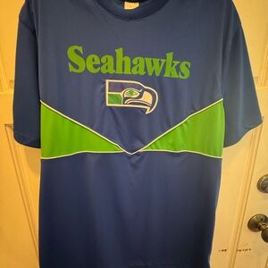 NFL Seahawks Blue and Green Jersey